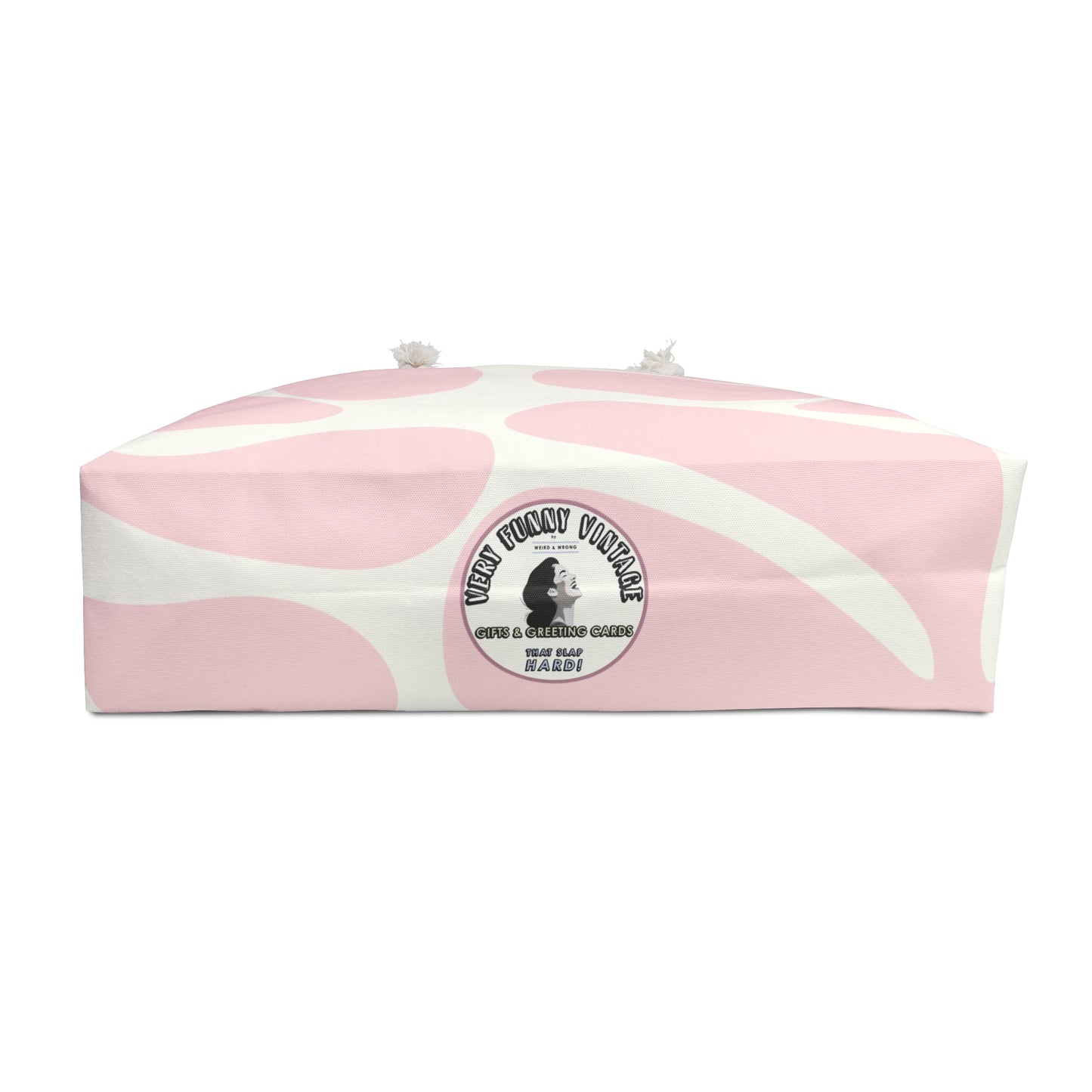 Pink Swirl Weekender Bag — Large Travel Tote