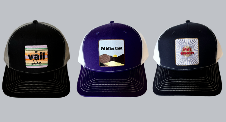 Vintage Vibes Patch Hats