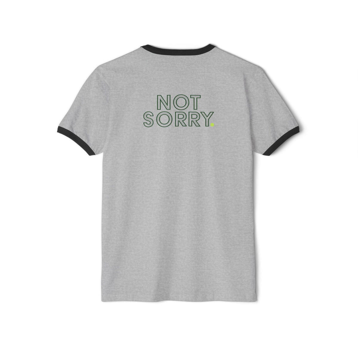 Pickleball Retro Ringer T-Shirt Sorry/Not Sorry