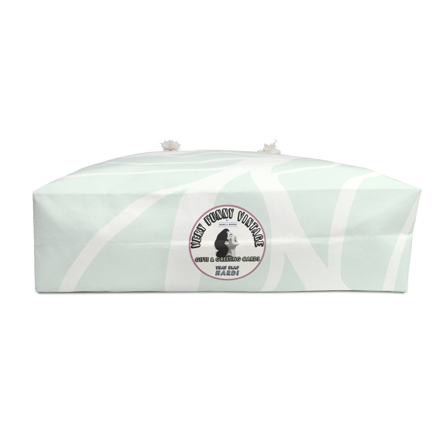Mint Wave Weekender Bag – Large Beach & Travel Tote