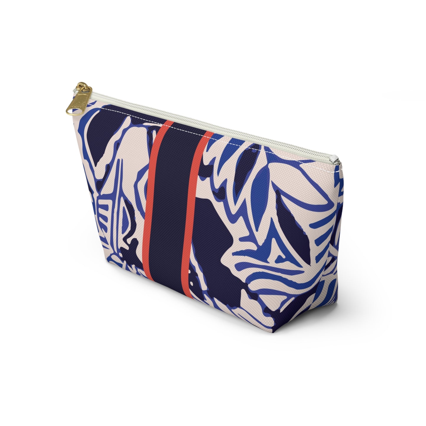 Mahjong Leopard Tile Pouch with T‑Bottom
