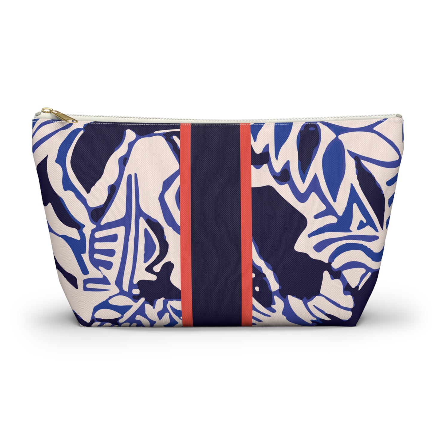 Mahjong Leopard Tile Pouch with T‑Bottom