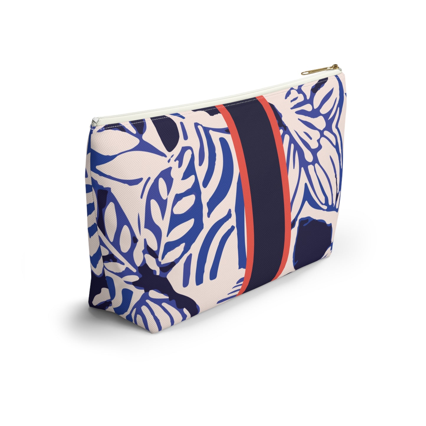 Mahjong Leopard Tile Pouch with T‑Bottom