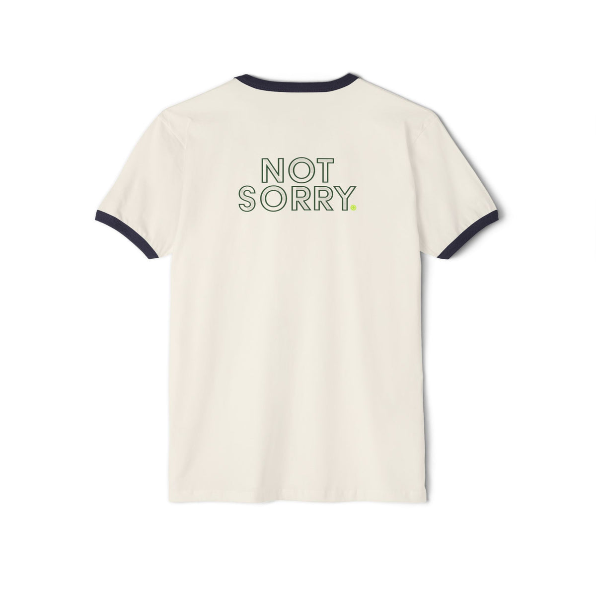 Pickleball Retro Ringer T-Shirt Sorry/Not Sorry