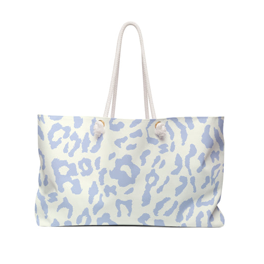 Pastel Leopard Weekender Bag – Large Travel Tote