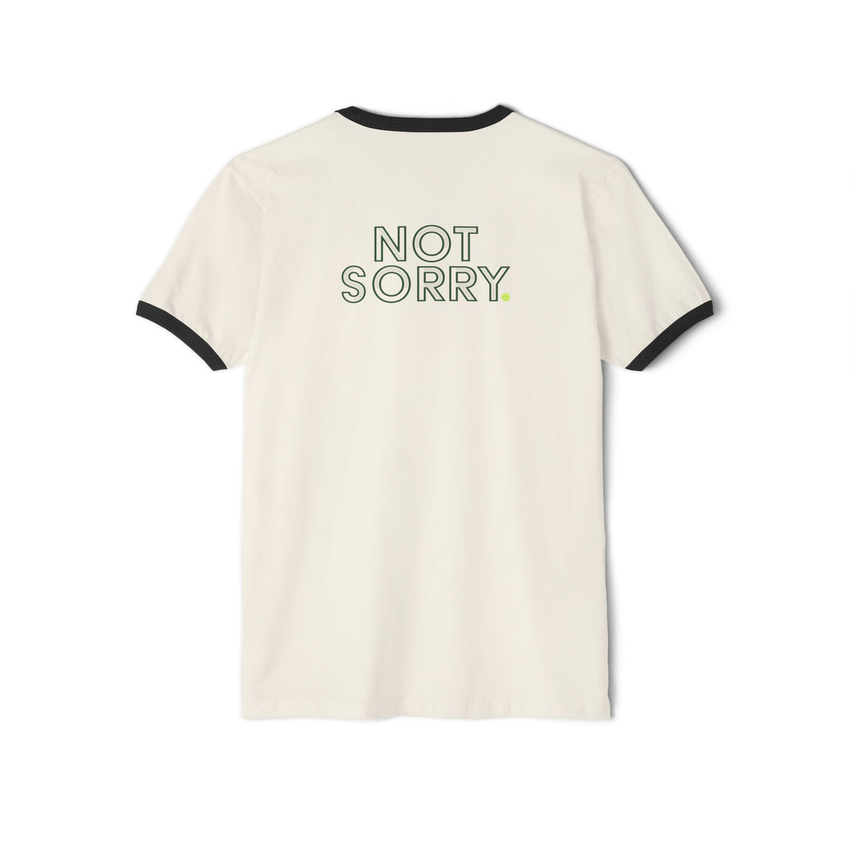 Pickleball Retro Ringer T-Shirt Sorry/Not Sorry