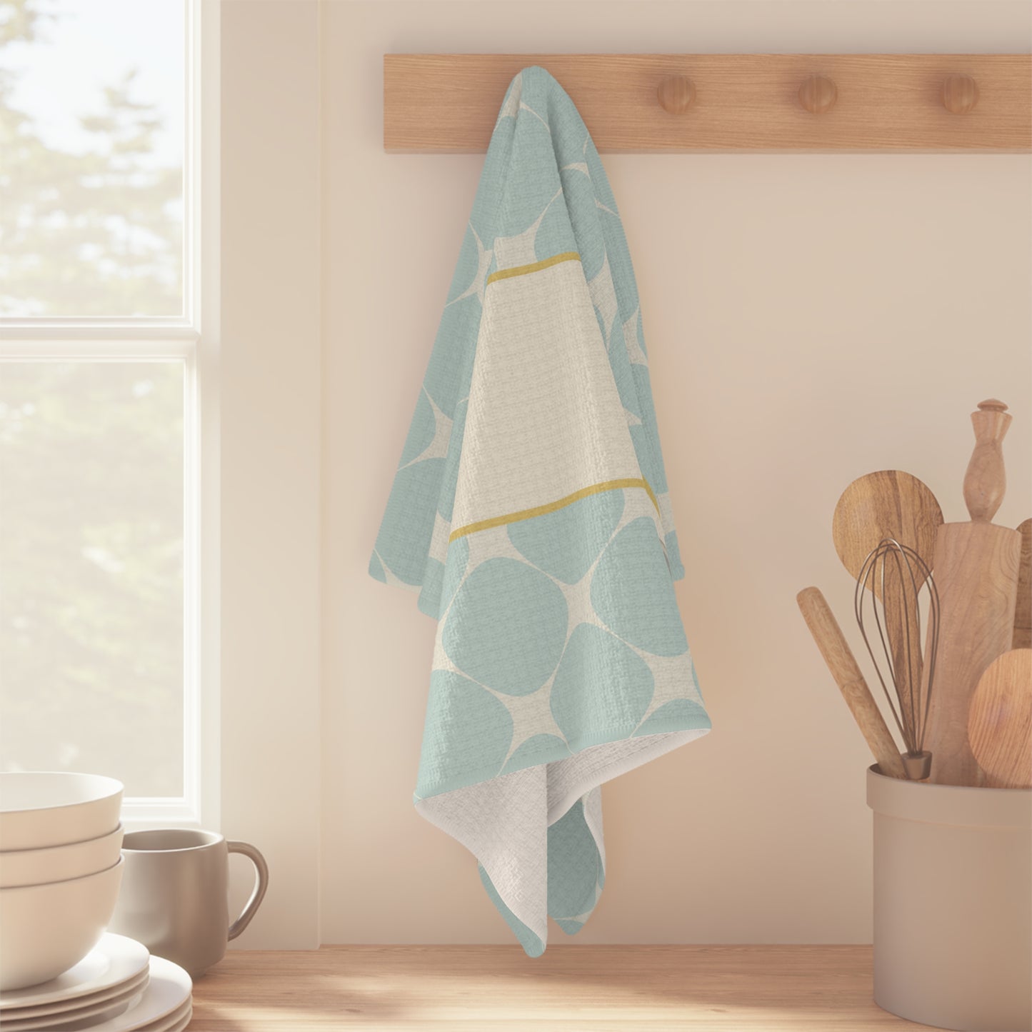 Funny Retro Tea Towel — “If I'm Too Much, Go Find Less.”
