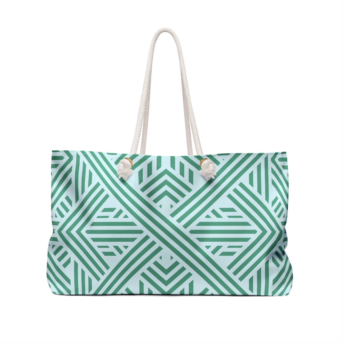Mahjong Trellis Print Tote Bag