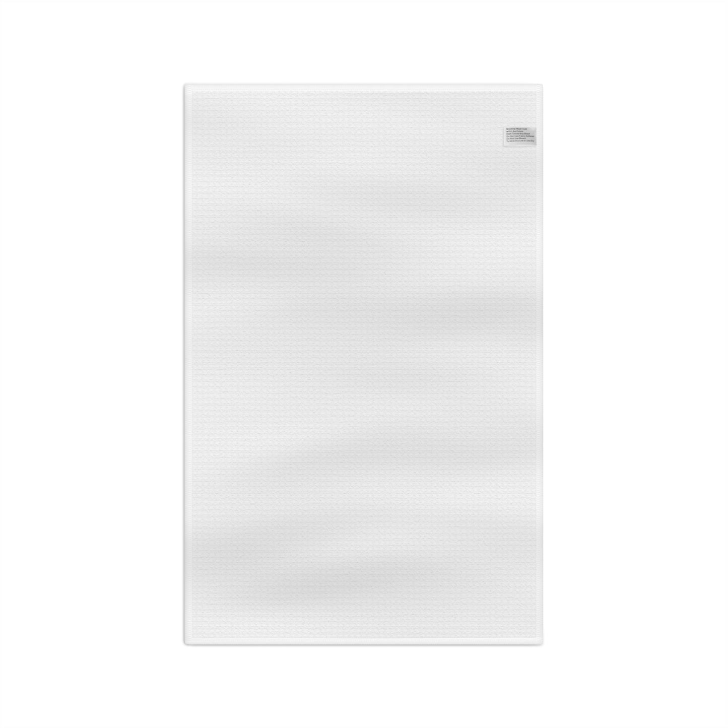 Funny Retro Quote Holiday Tea Towel — “Hoe Hoe Hoe”