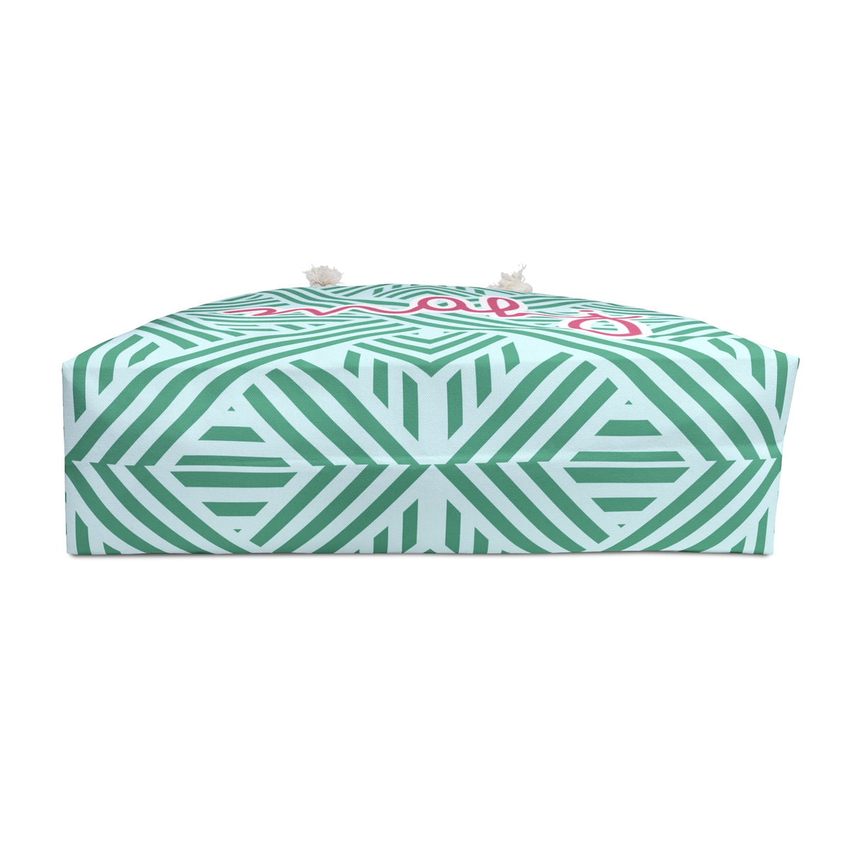 Mahjong Trellis Print Tote Bag