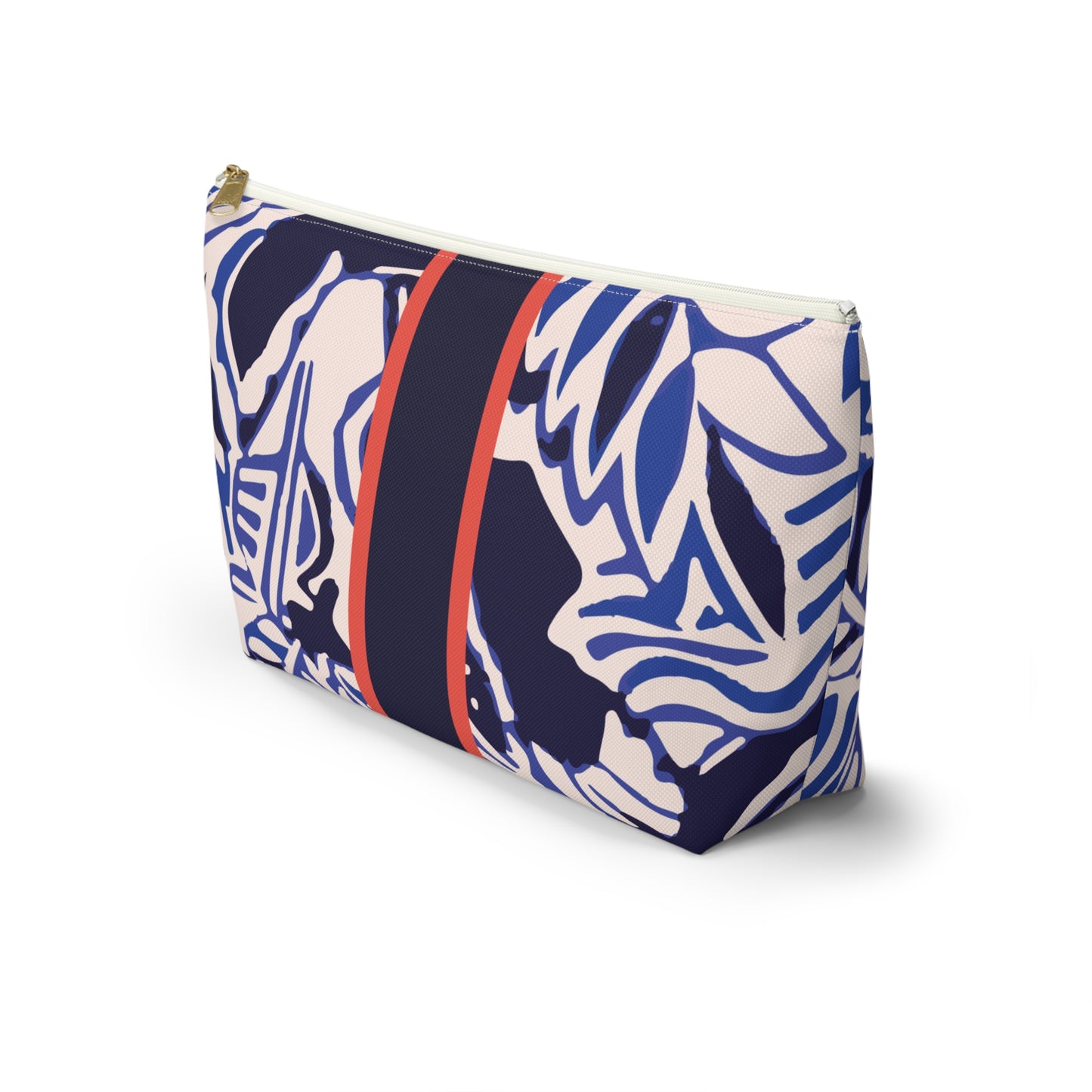 Mahjong Leopard Tile Pouch with T‑Bottom