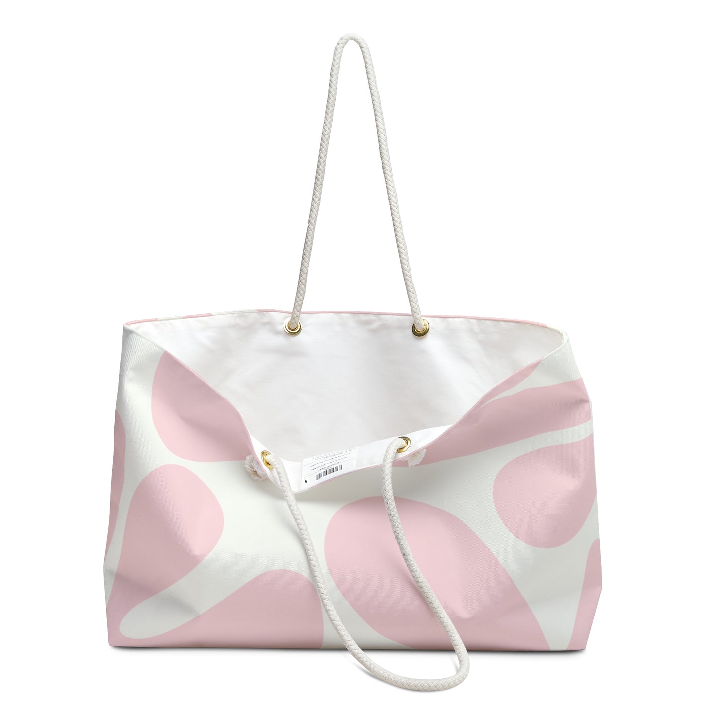Pink Swirl Weekender Bag — Large Travel Tote