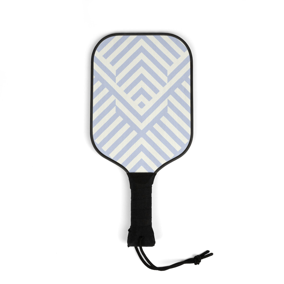 Blue & White Geo Pickleball Paddles Set