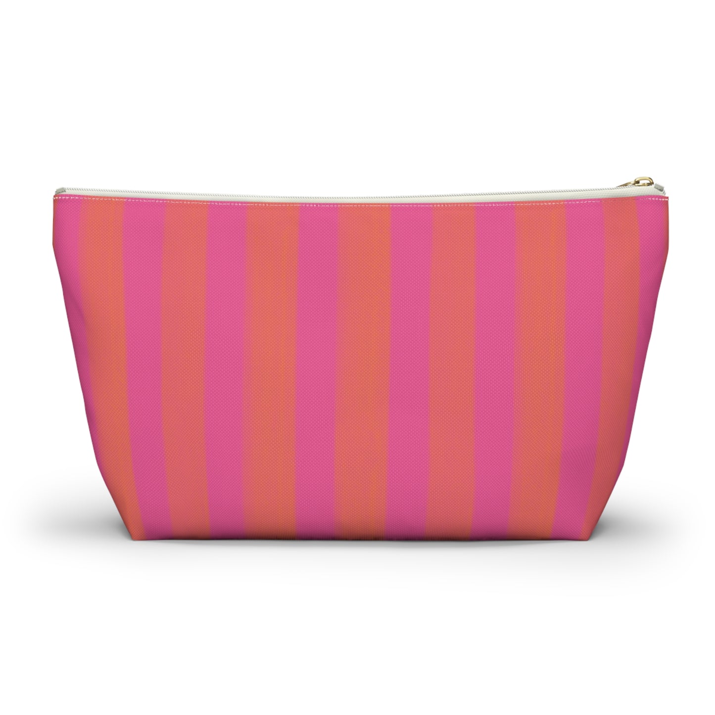 Mahjong Cabana Stripe Tile Pouch with T‑Bottom