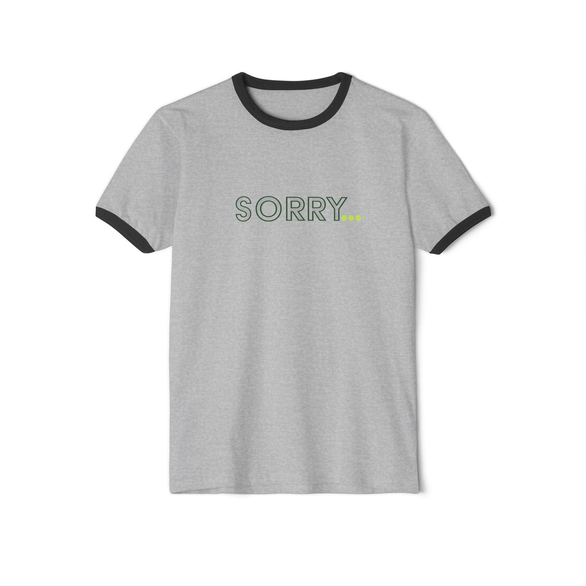 Pickleball Retro Ringer T-Shirt Sorry/Not Sorry