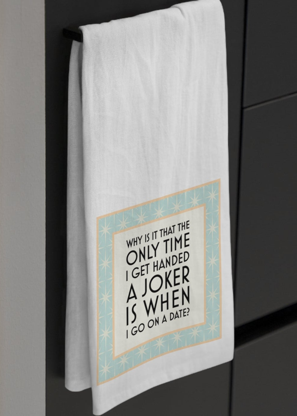 Mahjong Joker Tea Towel